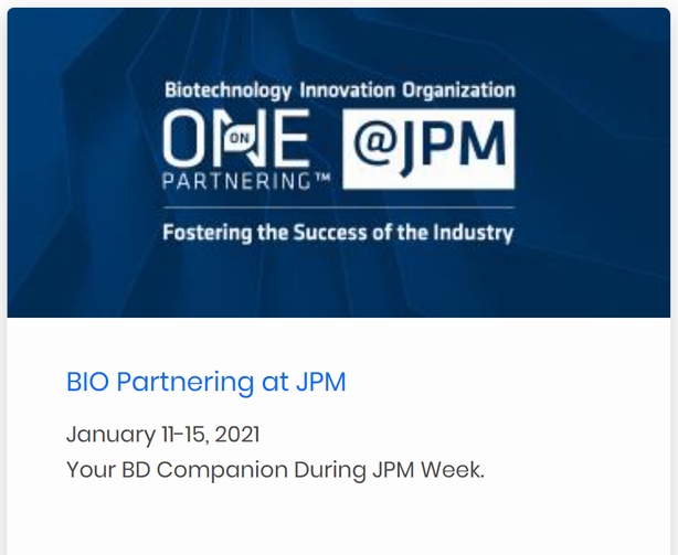 BIO Partnering at JPM